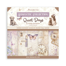 Scrapbooking Papier Set 30x30 - Quiet Days - Stamperia