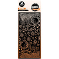 STUDIOLIGHT Mixed Media Schablone STENCIL für Decoupage Scrapbooking - Christmas post