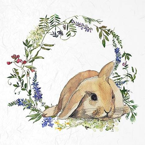 ITD - Reispapier-Set - ITD - RSM002 - Hühner, Gänse