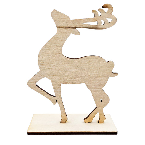 WYCINANKA - Stehendes Rentier, 3mm Sperrholz 