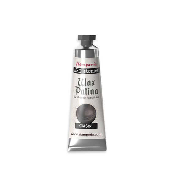 Wax Patina Wachspatina Old Steel 40ml – Stamperia Art Stories