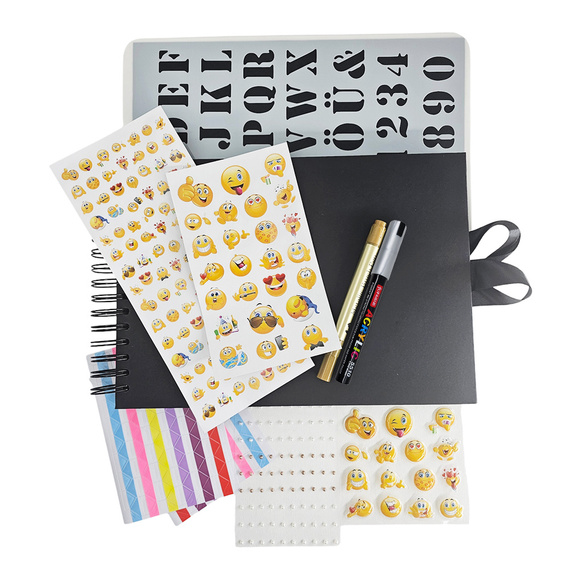 FOTOALBUM A4 schwarz - 40 Karten