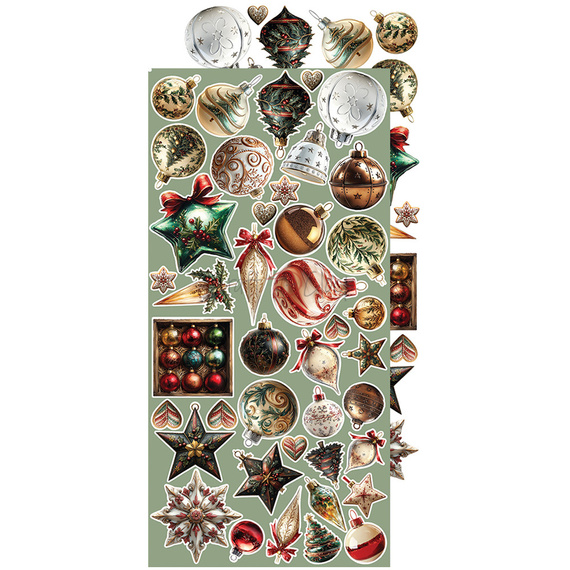 Scrapbooking Papier Set - Craft o'clock - Extras Set - Oh Christmas Night - Christmas