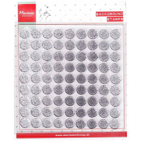 MARIANNE DESIGN Transparent Stempel Motivstempel Clear Stamp - Distressed dots Punkte