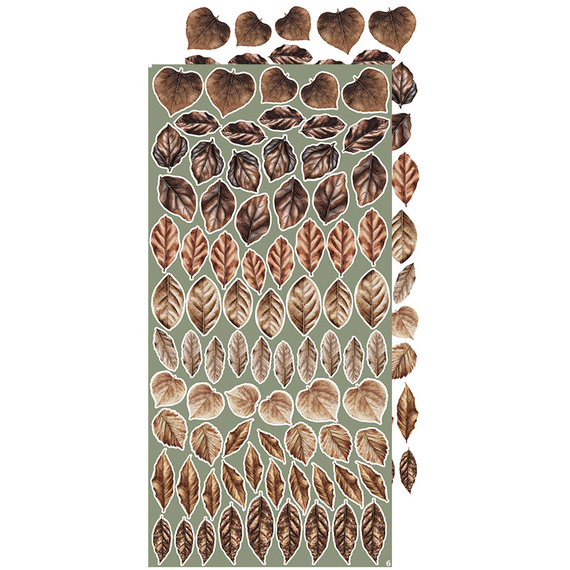 Scrapbooking-Zubehör-Set - Craft o'clock - All Leaves  04 - MIX