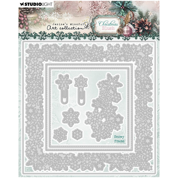 Stanzschablone – Cutting Die für Papier - StudioLight - Snowy frame