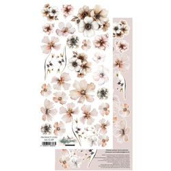ART ALCHEMY 15x30cm Scrapbooking Papier,  In silence, Blumen