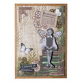 STUDIO LIGHT AUFKLEBER Dekor Stickers Scrapbooking - Fairy Winter