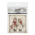 Reispapier-Set - Kinder, Aquarell, Porträt, Retro - RSM200 - Itd Collection