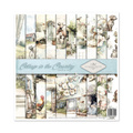 ITD COLLECTION Setz 11Stk 30x30cm Scrapbooking Papier - Cottage in the Country