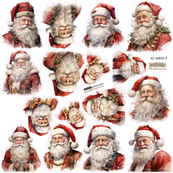 AUFKLEBER - ScrapLove - Hallo Weihnachtsmann 2