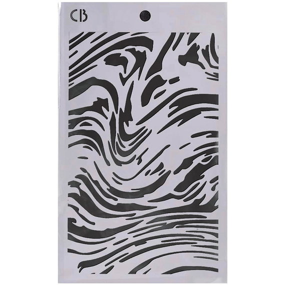 CIAO BELLA Mixed Media Schablone STENCIL Lu Mania - Set 2 - 3 stk.