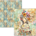CIAO BELLA Satz doppelseitigen Scrapbooking Papier A4 Mixed Media Book LuMania - Quintessential