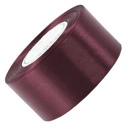 Satinband 50 mm - kastanienbraun - 32 Meter