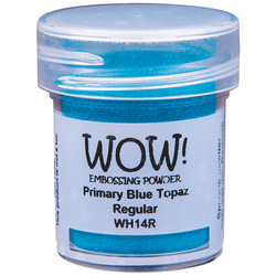 WOW! Embossing powder - Prägepulver - Primary Blue Topaz