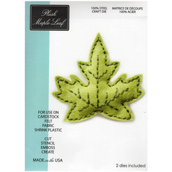 Stanzform Präge Stanzschablone Cutting Die - Memory Box - Plüsch Ahornblatt