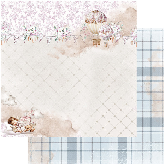 ALCHEMY OF ART Set 20x20cm Scrapbooking Papier, The Baby