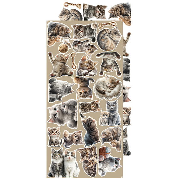 Scrapbooking-Zubehör-Set - Craft o'clock - Cats