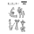 STUDIOLIGHT - Transparenten Stempel - Dazzling giraffes Art by Marlene 