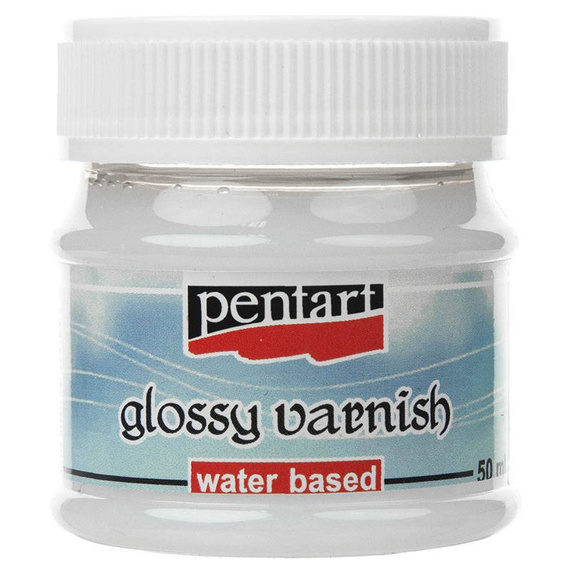 PENTART Hochglanzlack Lack Decoupage Glossy Varnish Water Based 50ml, 1049