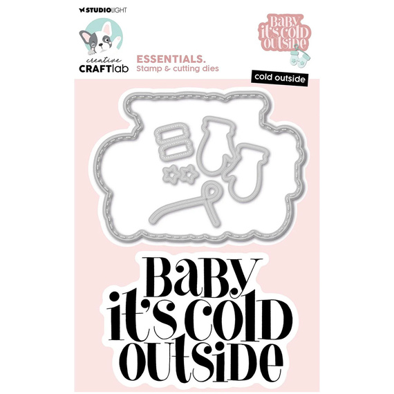 Stanzform Präge Stanzschablone Cutting Die und Stempel - StudioLight - Cold Outside
