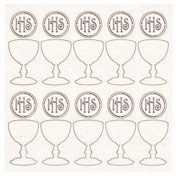 Kielich z hostią białe SC