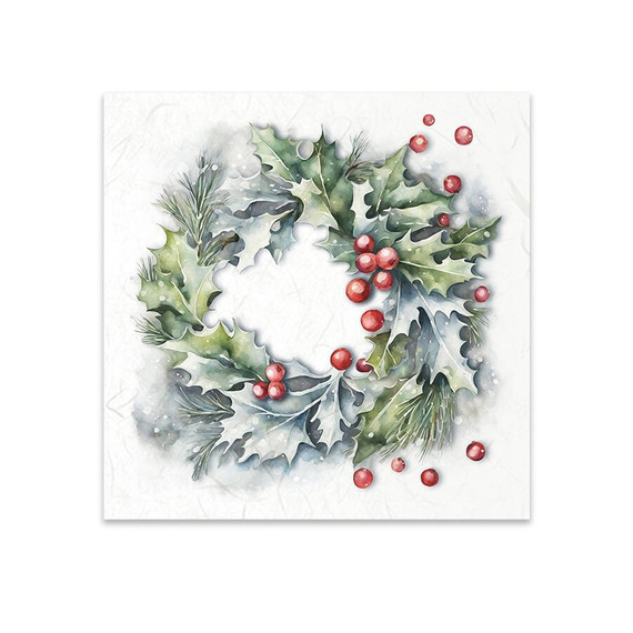 Scrapbooking-Bastelpapier-Set reis - ITD - RSM141 Weihnachtsgirlanden