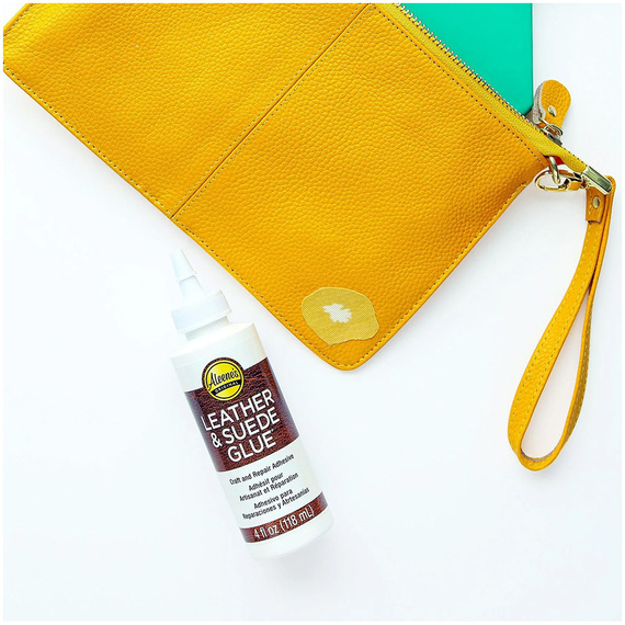 Aleene's Leather & Suede Glue 118 ml – Kleber für Leder und Wildleder