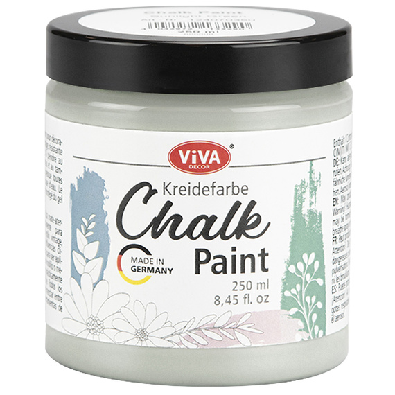 VIVA DECOR – Chalk Paint Kreidefarbe 250 ml – Silver Moon