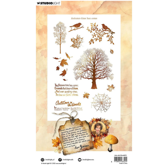 STUDIO LIGHT - Transparenter Stempel - Clear Stamps - Autumn time 