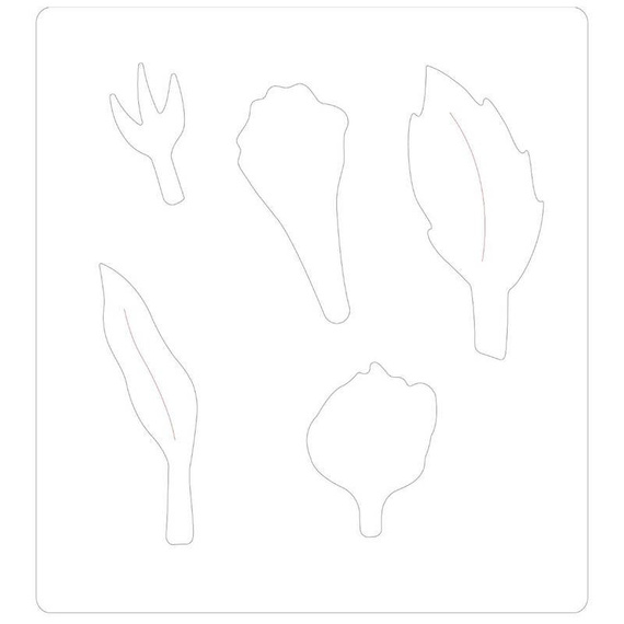 SIZZIX Bigz Stanzform Präge Stanzschablone Cutting Die, 3-D Wildflowers 665192