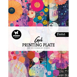 Gel-Druckplatte für Monotypien 20,3 x 25,4 cm - Gel Printing Plate - Studio Light
