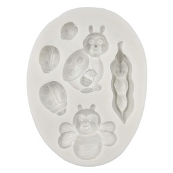 PENTART SILIKONFORM Mold Abformen Gießen Mould, Marienkäfer