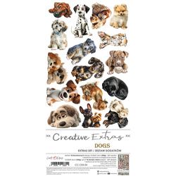 Scrapbooking-Zubehör-Set - Craft o'clock - Dogs