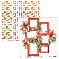 Scrapbooking Papier 30x30 - Mintay - Holly Jolly 04