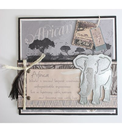 JOY!Crafts Stanzform Präge Stanzschablone Cutting Die - 6002/0477 Elefant