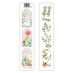 Scrapbooking Papier Streifen - Lexi Design - Einhorn Mysterious Unicorn 05