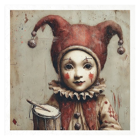 Reispapier-Set - Karneval, Maskerade, Theaterfiguren - RSM221 - Itd Collection