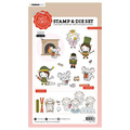 STUDIO LIGHT Stanzform Präge Stanzschablone Cutting Die + Stempel, Christmas crew 