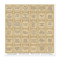 ITD COLLECTION Setz 11Stk 30x30cm Scrapbooking Papier -  Alice's Magic 1