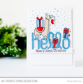 MY FAVORITE THINGS - Klar Stempel Stamps Clearstam, Happy Llamadays