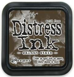 RANGER Tim Holtz Distress Ink Pad, Walnut Stain