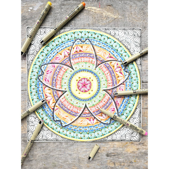 Cienkopis Pigma Micron 05 - Black 0,45mm - Sakura - czarny