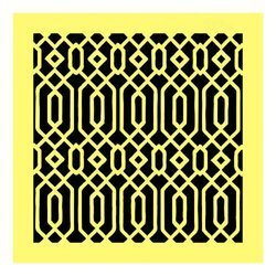 ITD Mixed Media Schablone STENCIL für Decoupage Scrapbooking 16x16, ST0196  Decor