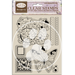 Transparenter Stempel - Quiet Days - Schmetterling - Stamperia