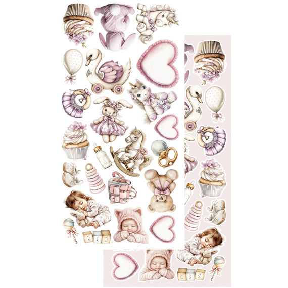 ALCHEMY OF ART Set 15x30cm Scrapbooking Papier, Magic of the Northern Lights, aurora