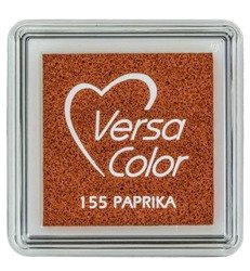 TSUKINEKO - Pigment Stempelkissen - Versa Color small 2,5 x 2,5 cm - Paprika