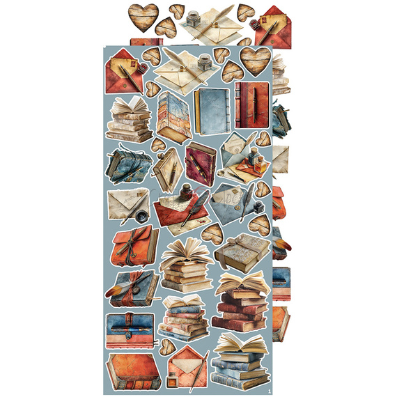 Scrapbooking-Zubehör-Set - Craft o'clock - Timeless Grace - MIX