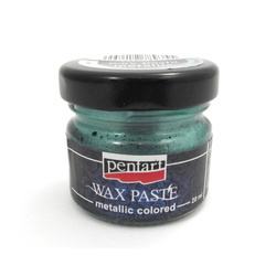 PENTART - Wachspaste Wax Paste Metallic Türkis 20 ml