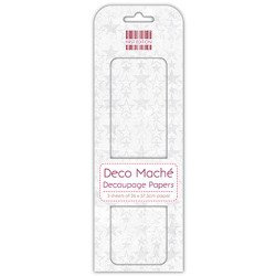 FIRST EDITION Decoupage-Papier Deco Mache CRAFT PAPER Distressed Stars Sterne